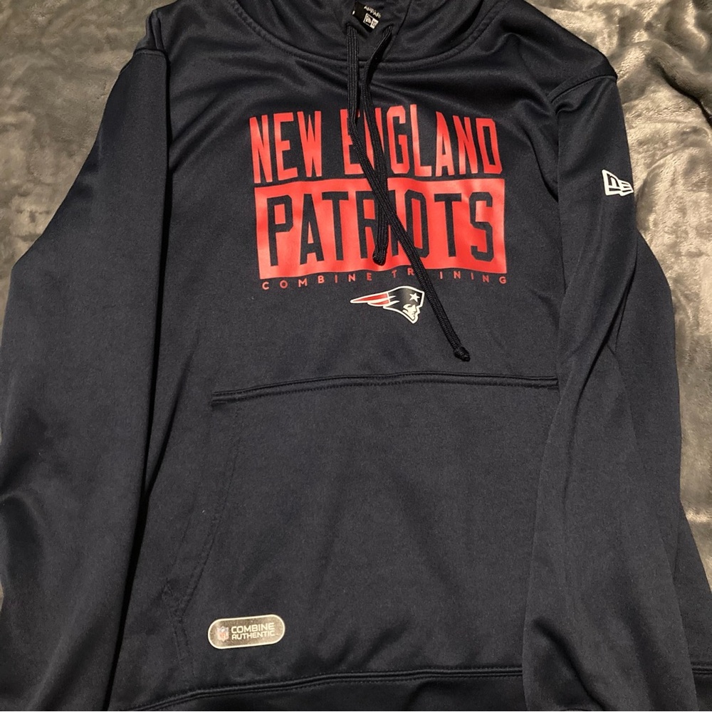 New England Patriots Hoodie Athletic NFT Medium